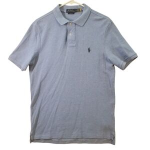 Polo Ralph Lauren Cotton Classic Fit Short Sleeve Polo Shirt Light Blue Medium